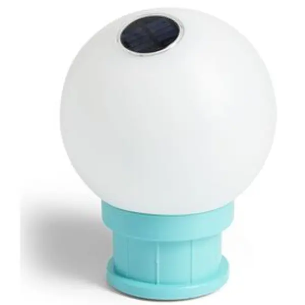 Diffuseur piscine lumineux solaire Ø19xH25cm