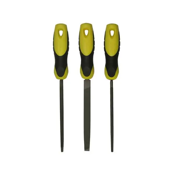 STANLEY Jeu de 3 limes bâtardes 150mm - 0-22-445