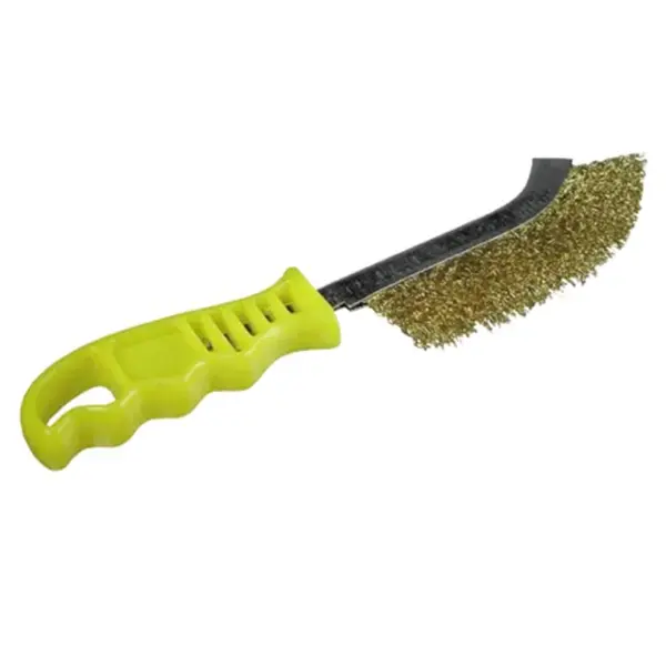 Brosse Uni.Le À Manche Plastique 1 Rang Laiton Ondulé 0,30 Mm Osborn
