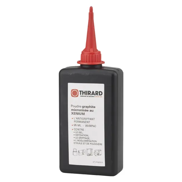 Lubrifiant poudre graphite pour cylindre, 95ml - THIRARD
