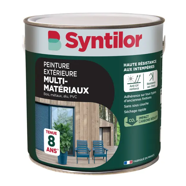Peinture extérieure multisupport brun normand satin 2 L