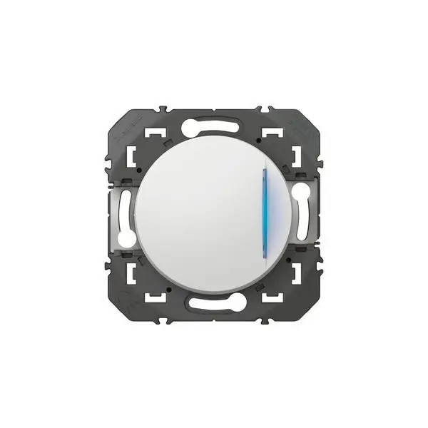 Interrupteur ou va-et-vient avec voyant lumineux Blanc Dooxie - Legrand - 600011