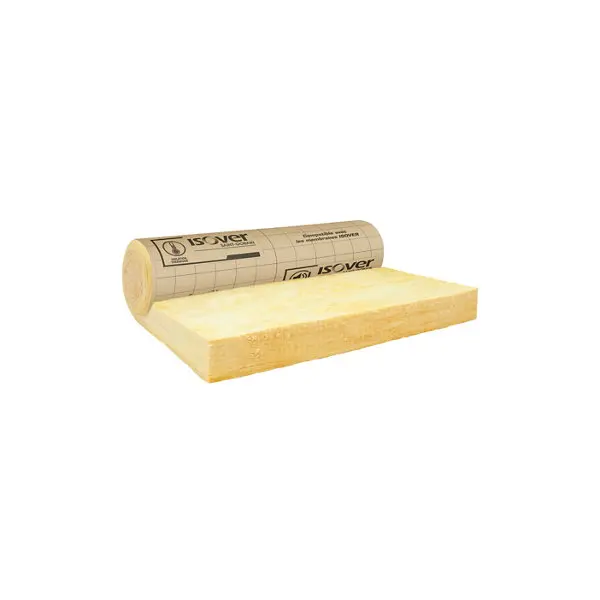 Laine de verre 100mm Mur 32 R:3,15 - 2,7m x 1,2m - Rouleau kraft
