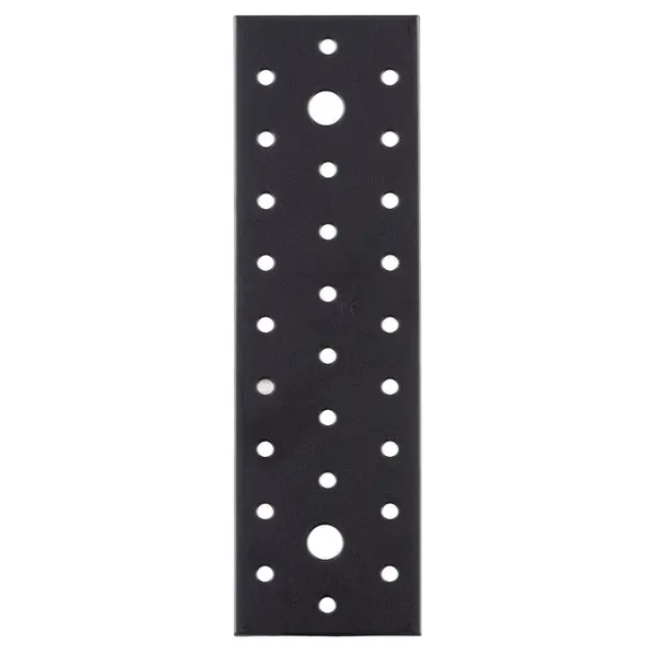 Platine d'assemblage noire 200 x 60 mm - GAH ALBERTS