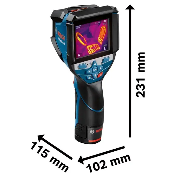 Caméra Thermique GTC 600 C Solo L-Boxx Bosch
