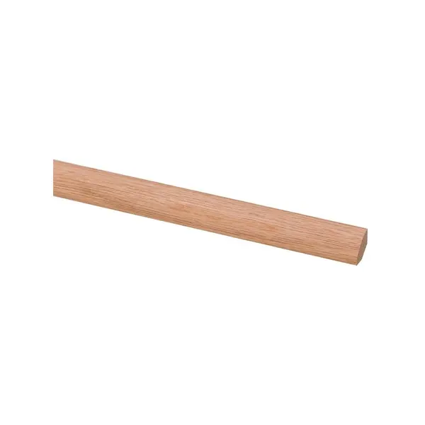 Moulure quart de rond en chêne 240 x 1,3 x 1,3 cm