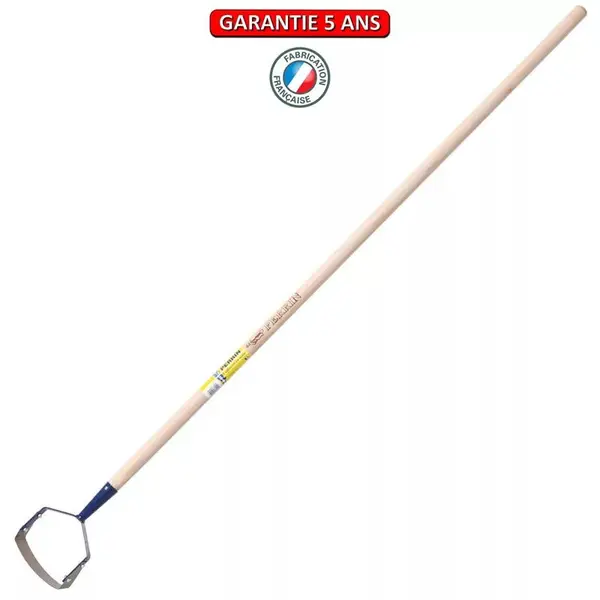Grattoir de jardin lame de 12 emmanché 130 - PERRIN