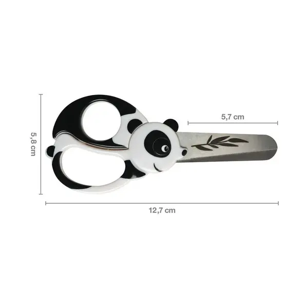 Ciseaux Enfants panda 13 cm - FISKARS