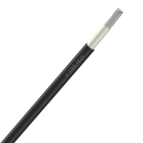 Cable aluminium U1000 AR2V 1x630 TGL coupe au mètre