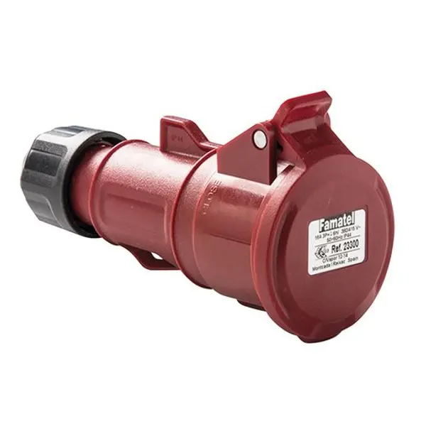 Base Móvil 3P+N+T 16A 380-415V
