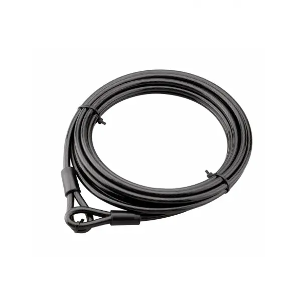 Câble antivol Twisty, vélo, abris de jardin, Ø 8, 6.00m, acier gaine PVC - THIRARD