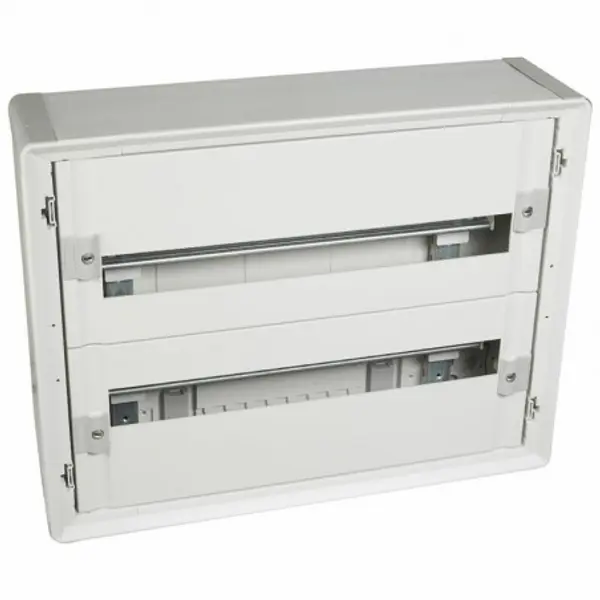 401802 Legrand Tableau de distribution isolant XL3 160 - 2 rangées de 24 modules - Tout modulaire prêt à l'emploi