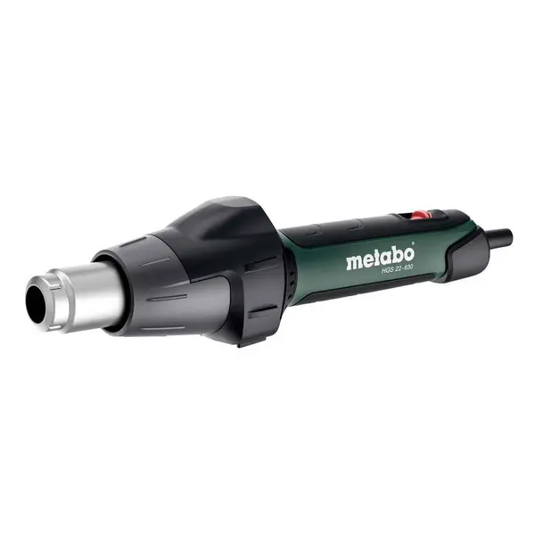Pistolet à air chaud HGS 22-630 - 2200W - Débit d'air 150/500 l/min - 0,65 kg - Coffret Metabox - Metabo