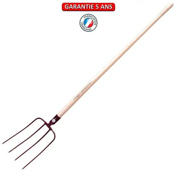 FB fourche à fumier à douille 4 dts empo 1.35 m cintré - PERRIN