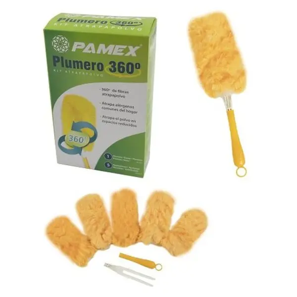Plumero 360 Atrapapolvo Ap.+5 Recambios