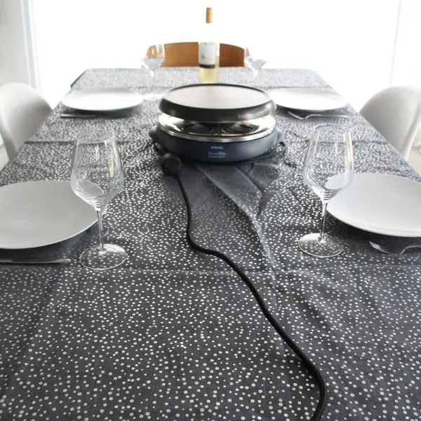 Allonge textile noir 3 x 1,5 mm² 5 m CHACON