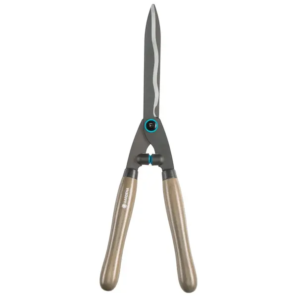 Cisaille à Haies NatureCut - FSC 100% - Lames ondulées anti-adhérentes - coupe : 23 cm - GARDENA