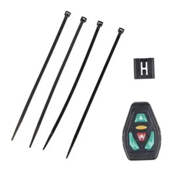 Gilet signalétique LED vert et noir