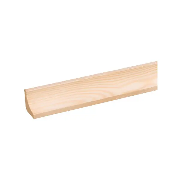 Moulure corniche en pin 270 x 2,7 x 2,7 cm