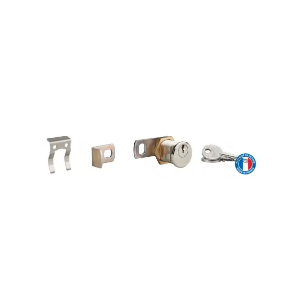 Serrure batteuse filetée et clipsable pour boîte aux lettres, épaisseur maxi 23mm - THIRARD