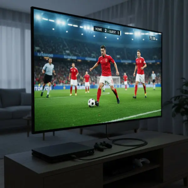 Cordon HDMI 4K type A mâle/mâle double blindage 1,50 m