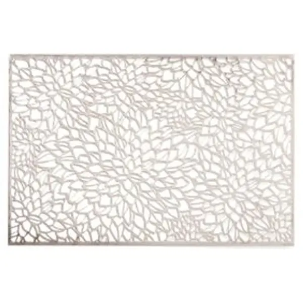 Set de table déco design ajouré doré 30x45cm x2