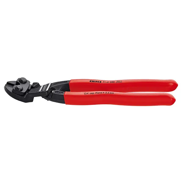 Pince coupe boulon Cobolt tête coudée - KNIPEX