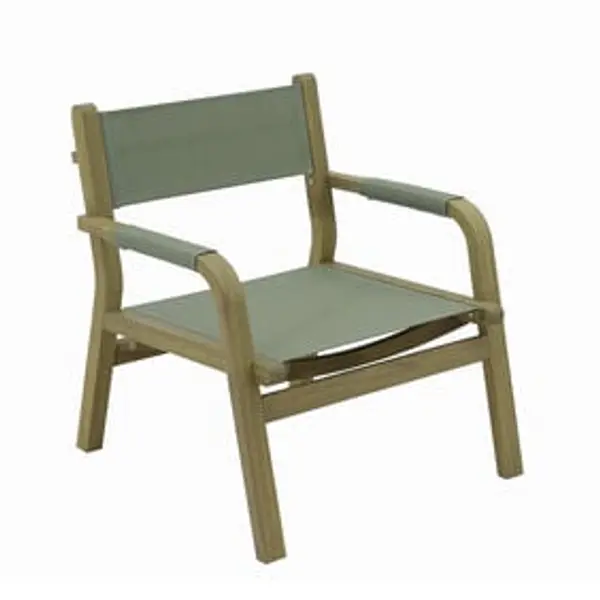 Fauteuil de jardin Bali acacia vert H72cm