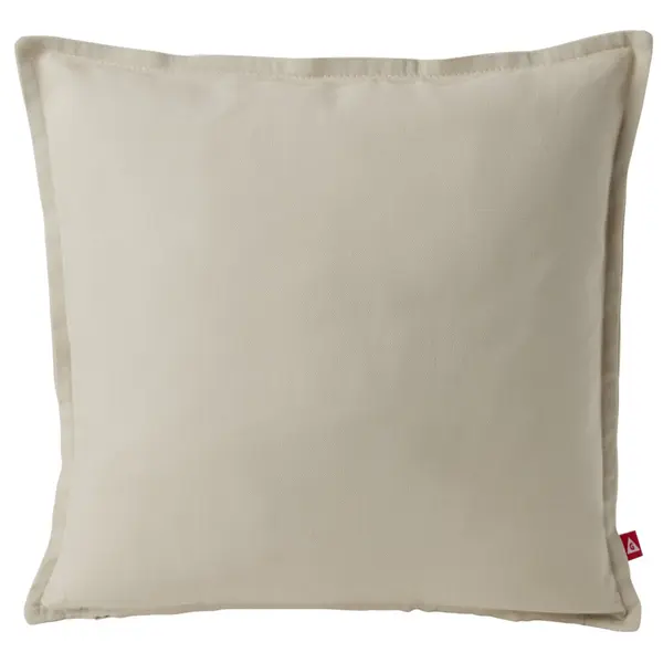 Housse de coussin coton Panama 40x40cm blanc