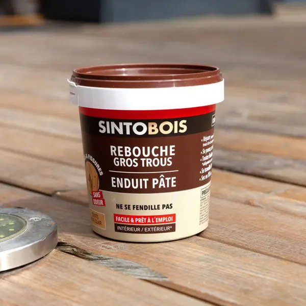 SintoBois Enduit Gros Trous - 500g