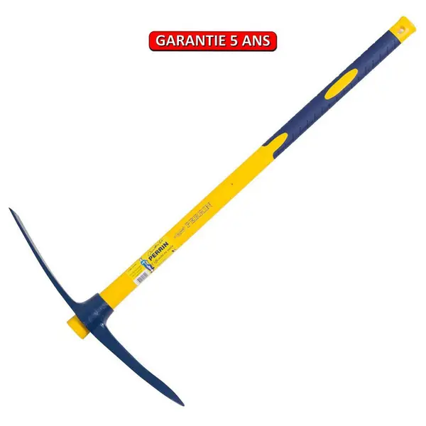 Pioche terrassier 2,5 kg ?il Rond manche composite - PERRIN