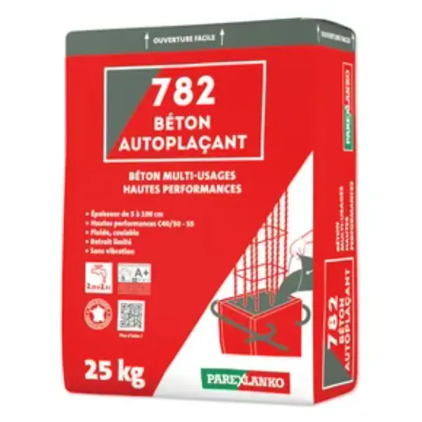 Béton autoplaçant - Lanko 782 - sac sde 25 kg