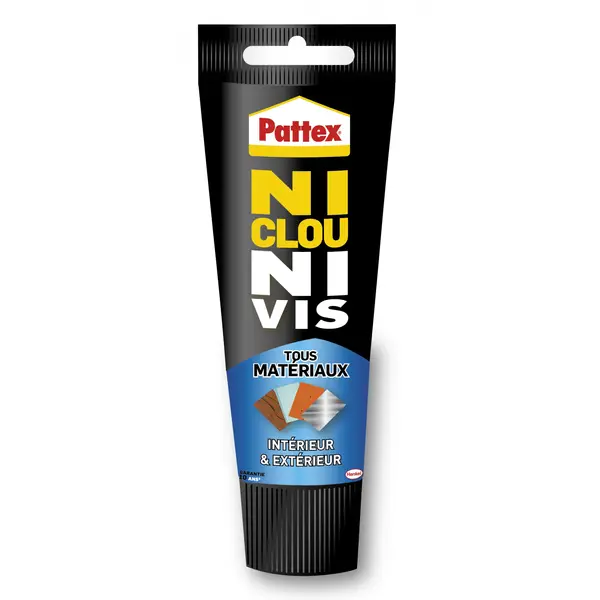Colle de fixation PATTEX Ni clou ni vis, 142 gr blanc - PATTEX