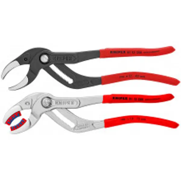 Pinces a siphons 81.01.250SB Mâchoire dentelée - Ø 25 à 80 mm - KNIPEX