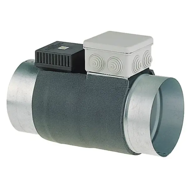 Registre à volet motorisé + thermostat de régulation Verso 200 Ø200