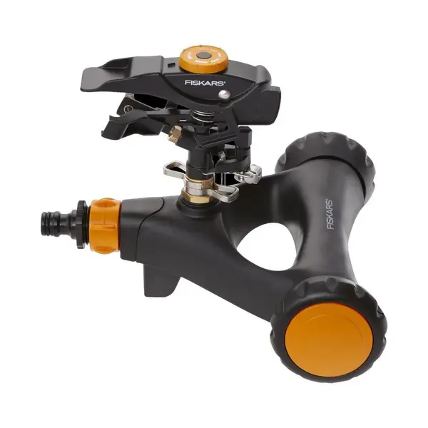 Arroseur canon métal avec roues - FISKARS