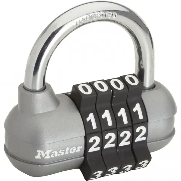Cadenas à combinaison MASTER LOCK zinc, l.59 mm - MASTER LOCK
