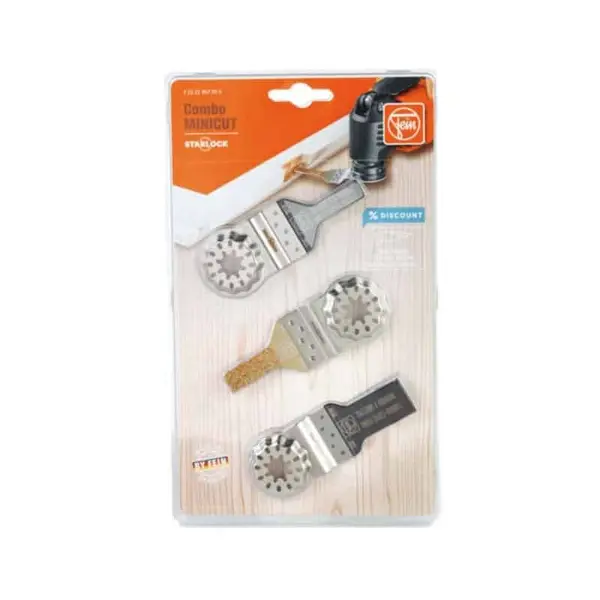 FEIN Set d'accessoires combo Starlock Mini Cut - 35222967090