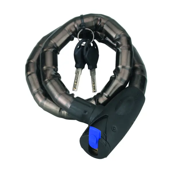 Antivol à clé Scorp, câble blindé acier, vélo, 25mmx0.85m, 2 clés, noir - THIRARD