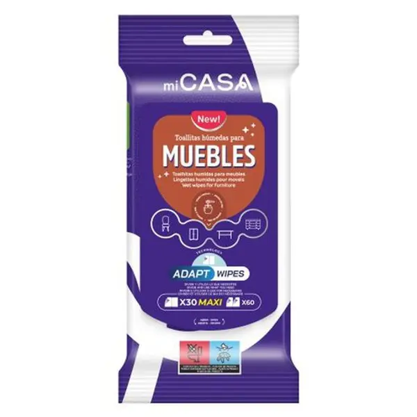 Micasa Toallitas Muebles (Maxi30/60)