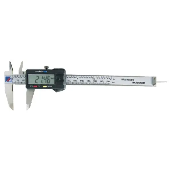 Pied a Coulisse Digital Inox 200mm Wilmart