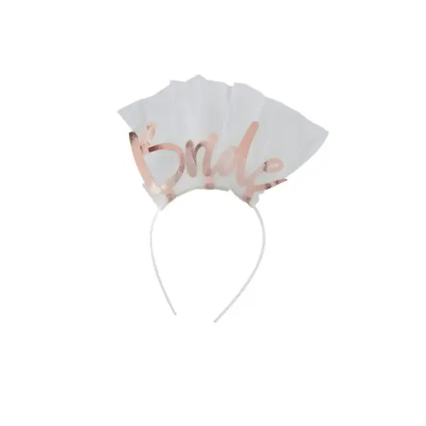 Serre Tête EVJF Voile Et Lettrage Bride FH-225