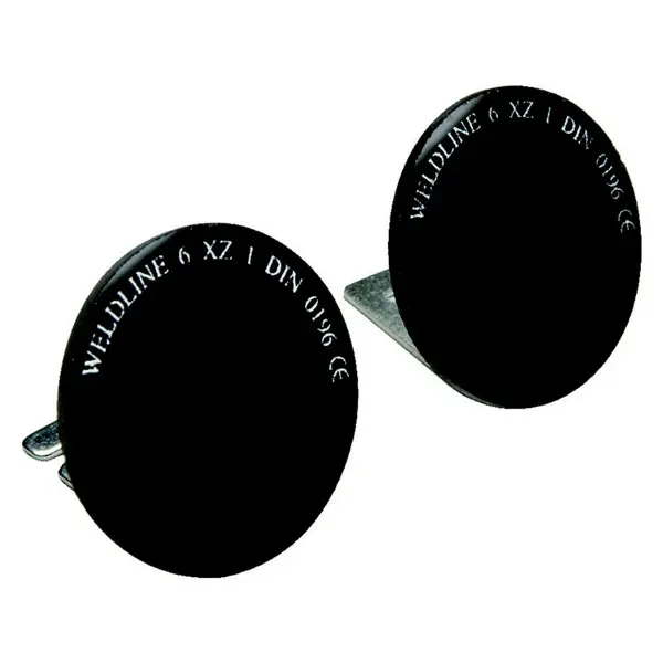 2 verres pour lunettes din6
