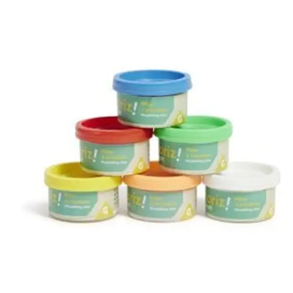 Pâte à modeler mini pot 25g x6