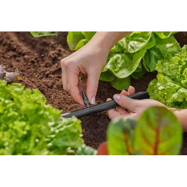 Jonctions droite pour le tuyau d'alimentation 4,6 mm - Boîte de 5 pièces - GARDENA