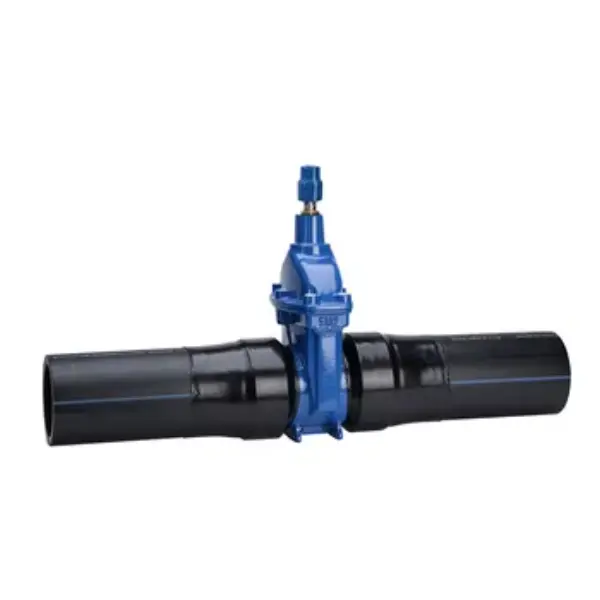 VANNE A OPERCULE À EMBOUTS PEHD ÉLECTROSOUDABLES 36/70 FAH PE100 Ø335 SDR11 PN16