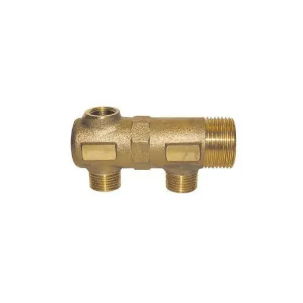 Collecteur simple 20x27 Série C avec prise purgeur - Portée plate