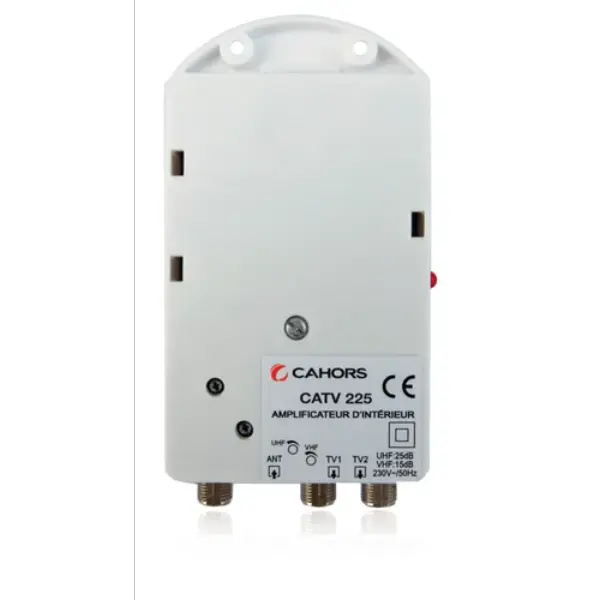 Amplificateur d'intérieur 2 sorties CATV 225