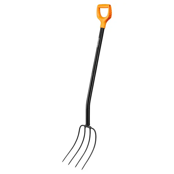 Fourche à compost - Solid 126 cm - retourner le compost et ameublir le sol - FISKARS