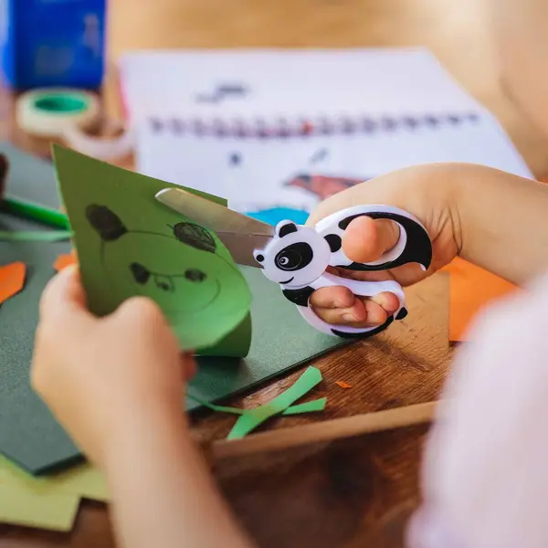 Ciseaux Enfants panda 13 cm - FISKARS